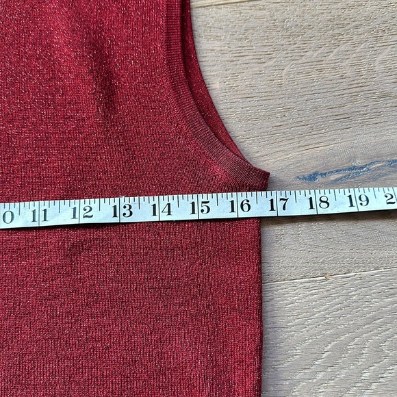 Coldwater Creek mock neck shell - Picture 3 of 7